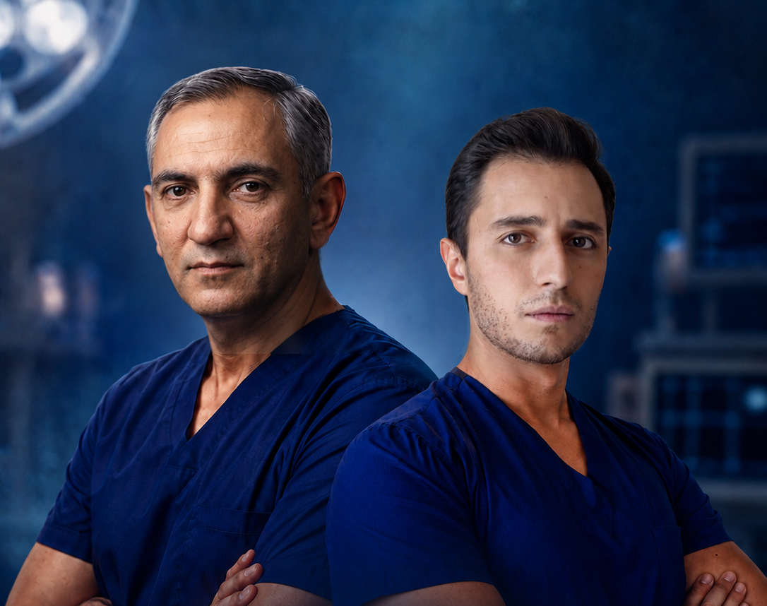 Dr. Mkrtich and Dr. David Gozalyan